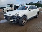 2018 Mazda Cx-9 Touring White vin: JM3TCACY0J0209310