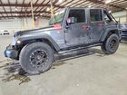 2017 Jeep Wrangler Unlimited Sport Gray vin: 1C4BJWDG4HL587619