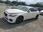 2016 Infiniti Q50 Red Sport 400 White vin: JN1FV7AP4GM421421
