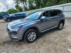 2019 Hyundai Santa Fe Se Серый vin: 5NMS23AD5KH090349