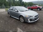 2016 Mitsubishi Lancer Es Silver vin: JA32U2FU8GU007217