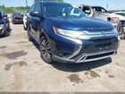 2019 Mitsubishi Outlander Es Blue vin: JA4AD2A38KZ026335