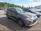 2017 Mitsubishi Outlander Es Brown vin: JA4AD2A3XHZ066487