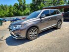 2017 Mitsubishi Outlander Se Brown vin: JA4AD3A35HZ001049