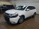 2017 Mitsubishi Outlander Se/sel White vin: JA4AD3A37HZ005491