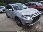 2017 Mitsubishi Outlander Se/sel Silver vin: JA4AD3A39HZ008408