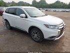 2017 Mitsubishi Outlander Se/sel White vin: JA4AD3A3XHZ042941