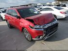 2019 Mitsubishi Outlander Se Maroon vin: JA4AD3A3XKZ014600