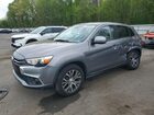2018 Mitsubishi Outlander Sport Es Silver vin: JA4AP3AU1JU024248