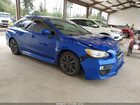 2016 Subaru Wrx   Синий vin: JF1VA1B60G9830239