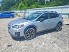 2018 Subaru Crosstrek Silver vin: JF2GTAAC3JH349095