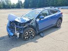 2020 Subaru Crosstrek Limited Blue vin: JF2GTANC4L8220828
