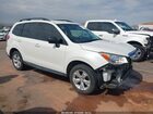 2016 Subaru Forester 2.5i White vin: JF2SJABC0GH556051