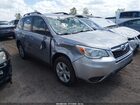 2016 Subaru Forester 2.5i Silver vin: JF2SJABC1GH412105