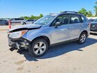 2016 Subaru Forester 2.5i Silver vin: JF2SJABC1GH566426