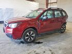 2017 Subaru Forester 2.5i Красный vin: JF2SJABC6HH596085