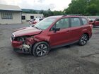 2018 Subaru Forester 2.5i Maroon vin: JF2SJABC7JH478939