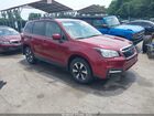 2017 Subaru Forester 2.5i Premium Красный vin: JF2SJAEC0HH514069