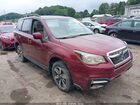 2017 Subaru Forester 2.5i Premium Красный vin: JF2SJAEC1HH468834