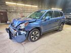 2017 Subaru Forester 2.5i Premium Blue vin: JF2SJAEC6HH481420