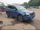 2017 Subaru Forester 2.5i Premium Синий vin: JF2SJAEC7HH532620