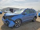 2017 Subaru Forester 2.5i Premium Синий vin: JF2SJAEC7HH548266