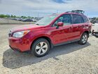 2016 Subaru Forester 2.5i Premium Burgundy vin: JF2SJAFC3GH528514