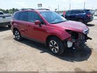 2018 Subaru Forester 2.5i Premium Red vin: JF2SJAGC0JH406389