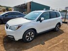 2017 Subaru Forester 2.5i Premium Белый vin: JF2SJAGC5HH579724
