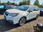2018 Subaru Forester 2.5i Premium White vin: JF2SJAGC5JH507850