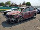 2018 Subaru Forester 2.5i Premium Burgundy vin: JF2SJAGC7JH432293