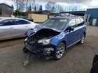2018 Subaru Forester 2.5i Touring Blue vin: JF2SJAWC7JH433218