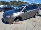 2018 Subaru Forester 2.5i Touring Gray vin: JF2SJAWC7JH533531