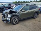 2022 Subaru Forester Premium Green vin: JF2SKADC7NH450686