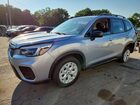 2021 Subaru Forester Silver vin: JF2SKADC9MH420233