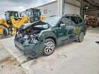 2022 Subaru Forester Premium Green vin: JF2SKAEC2NH504488