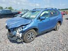 2022 Subaru Forester Premium Blue vin: JF2SKAEC8NH402662
