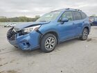 2020 Subaru Forester Premium Синий vin: JF2SKAJC2LH523089