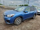 2020 Subaru Forester Premium Синий vin: JF2SKAJC9LH413897