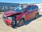 2020 Subaru Forester Premium Red vin: JF2SKAJCXLH511644