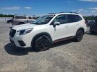 2022 Subaru Forester Sport White vin: JF2SKAJCXNH449052