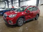 2019 Subaru Forester Limited Красный vin: JF2SKASC9KH486569