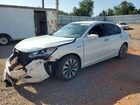 2017 Honda Accord Hybrid White vin: JHMCR6F37HC002442