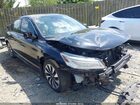 2017 Honda Accord Hybrid Touring Black vin: JHMCR6F73HC029155