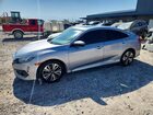 2018 Honda Civic Ex Серебряный vin: JHMFC1F37JX030936