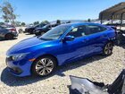 2018 Honda Civic Ex Blue vin: JHMFC1F39JX019968