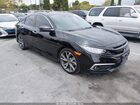 2019 Honda Civic Touring Black vin: JHMFC1F91KX004533