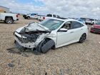 2018 Honda Civic Touring White vin: JHMFC1F95JX022807