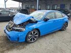 2025 Honda Civic Sport Touring Blue vin: JHMFL4H99SX002222
