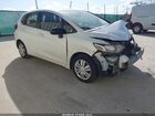 2016 Honda Fit Lx White vin: JHMGK5H52GX039260